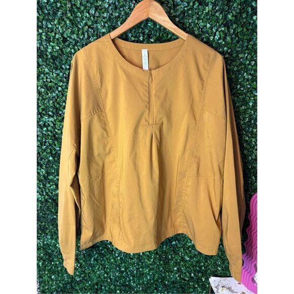 Lululemon Against Convention LS Shirt Size 12 Spiced Bronze - Picture 1 of 6